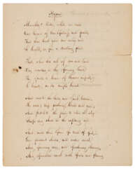 Manuscript for two Hymns