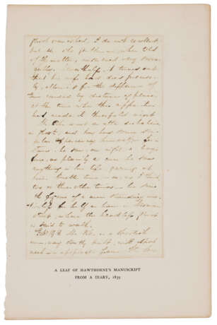 A leaf from his 1839 diary - photo 1