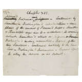 A corrected manuscript from The Life of Washington - Foto 1