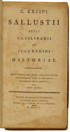 Sallust’s Catiline War and Jugurthine History - фото 5