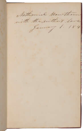 Hawthorne`s copy of Conversations on some of the Old Poets - photo 2
