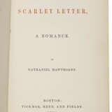 Scarlet Letter, inscribed by Sophia Hawthorne - Foto 3
