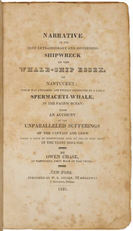 Narrative of the Most Extraordinary and Distressing Shipwreck of the Whale-Ship Essex of Nantucket - фото 1