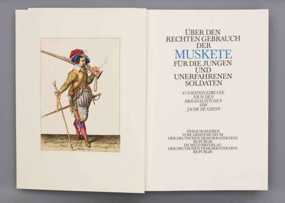 Mappenwerk Jacob de Gheyn - Über den rechten Gebrauch der Muskete für die jungen und unerfahrenen Soldaten. - фото 1