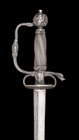 Eisengeschnittener Degen, deutsch oder französisch 18.Jahrhundert - Foto 1
