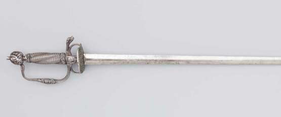 Eisengeschnittener Degen, deutsch oder französisch 18.Jahrhundert - Foto 4
