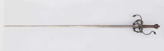 Eisengeschnittenes Rapier mit durchbrochener Klinge, Italien um 1620 - фото 6