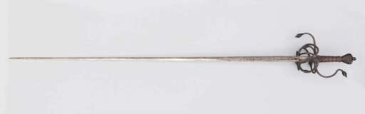 Eisengeschnittenes Rapier mit durchbrochener Klinge, Italien um 1620 - Foto 6