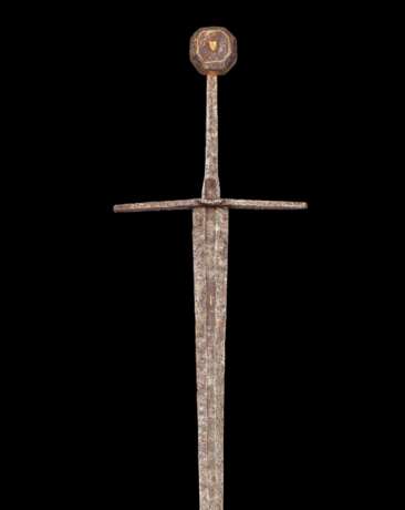 Ritterliches Schwert, wohl deutsch 14./15.Jahrhundert - Foto 3