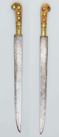 Jagdliches Messer, deutsch um 1750 - Foto 1