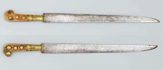 Jagdliches Messer, deutsch um 1750 - Foto 3
