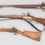 Konvolut von drei Gewehren 18./19.Jahrhundert - Foto 2