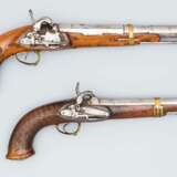 Konvolut von zwei Miqueletpistolen, Spanien 19.Jahrhundert - photo 1