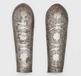 Bazu Band - ein Paar Armschienen, indopersisch 19.Jahrhundert