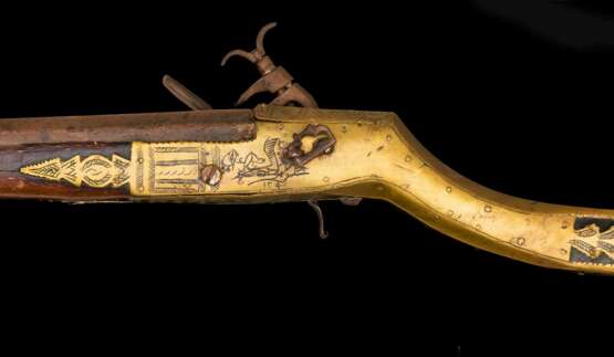 Miquelet-Steinschlossbüchse, osmanisch 18.Jahrhundert und ein 2. Gewehr - фото 7