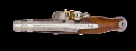 Französische Gendarmerie Pistole M an 9 - Maubeuge Manufacture Nationale 1802-1805 - фото 4
