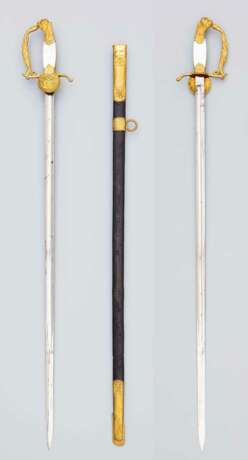 Degen für k.k. Staatsbeamte M 1849/78 mit Scheide - Foto 3