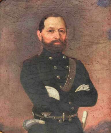 Gemälde eines Jägers in Uniform um 1870 - фото 2