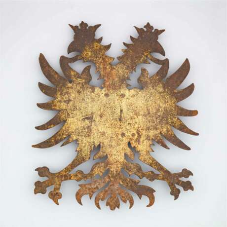 Schild eines bekrönten Doppeladler, wohl 18.Jahrhundert - Foto 1