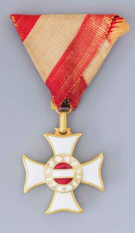 Militär-Maria-Theresien-Orden - Ritterkreuz mit Inschrift im Etui - photo 3