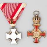 Militär-Verdienstkreuz und Silbernes Verdienstkreuz Monarchie - фото 2