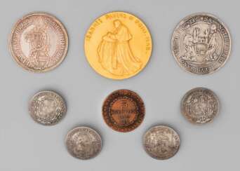 Silbertaler und Münzen Österreich