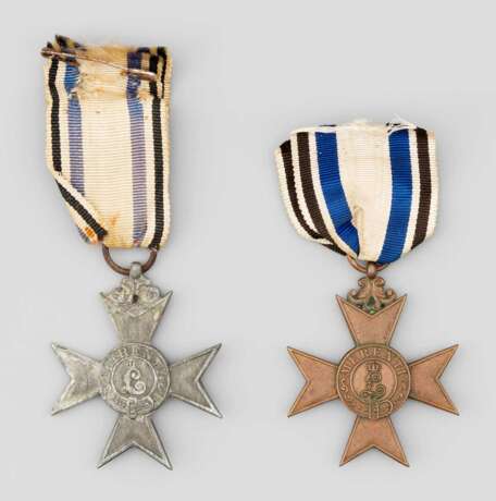 Bayern, Militär-Verdienstkreuz 3.Klasse ohne Schwerter - zwei Stück - Foto 1