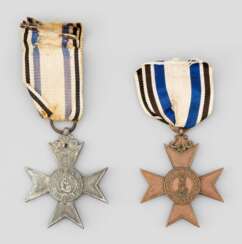 Bayern, Militär-Verdienstkreuz 3.Klasse ohne Schwerter - zwei Stück