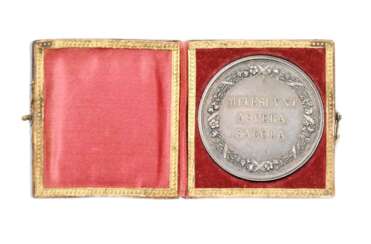Sachsen-Weimar, Silberne Preismedaille 1816 im Originaletui
