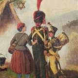 Herzogtum Nassau, Ölgemälde Nassauisches Militär 19.Jahrhundert - photo 2
