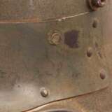 Weltkrieg, Stahlhelm M 18 mit Stirnschild - Foto 4