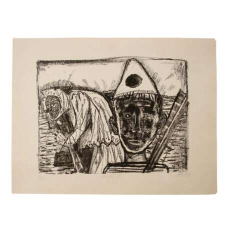 DIX, OTTO (1891 - 1969), "Masken I", - photo 1