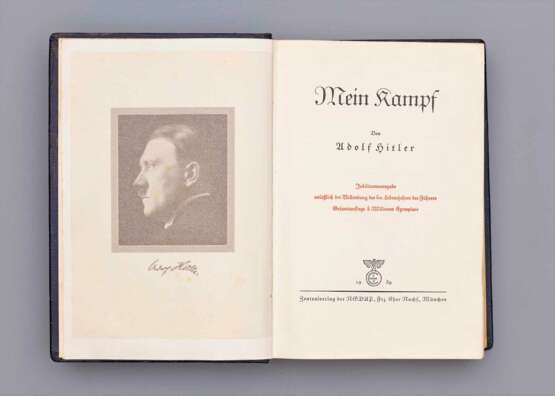 Buch: Mein Kampf - Jubiläumsausgabe zum 50.Geburtstag Adolf Hitlers - фото 2