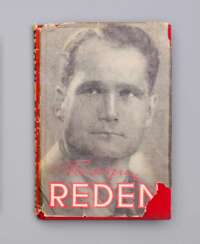 Buch: Reden - mit Autograf Rudolf Hess