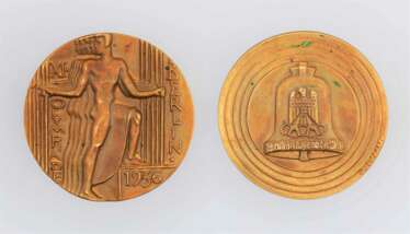 Olympia - Medaille Berlin 1936 Olympische Spiele für Teilnehmer