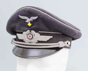 Luftwaffe, Schirmmütze für Offiziere