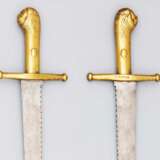 Faschinenmesser mit Sägerücken und Löwenkopfknauf um 1830 - photo 3
