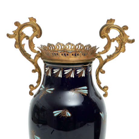 Wohl FRANKREICH Paar Vasen, 19. Jahrhundert - Foto 4
