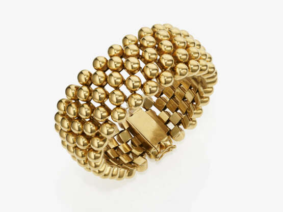 Armband mit Goldkugeln - Foto 1