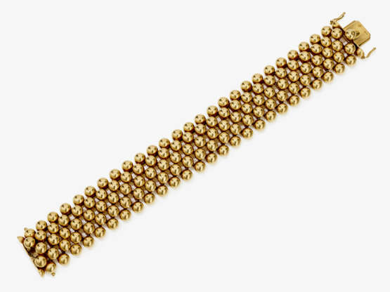 Armband mit Goldkugeln - Foto 2