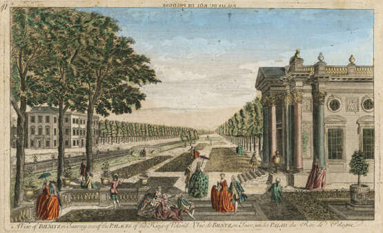 John Stevens (?) um 1750. Palais du Roi de Pologne - Foto 1