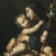 Cesare Dandini. Maria mit dem Kind und dem Johannesknaben - Prix ​​des enchères