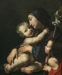 Cesare Dandini. Maria mit dem Kind und dem Johannesknaben