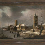 Abraham van Beerstraten (Beerstraaten). Winterliche Dorflandschaft mit Kirche - Foto 2