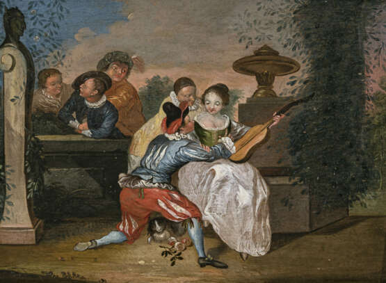 Antoine Watteau, nach 18. Jh. Galante Szene im Park - фото 1