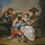 Antoine Watteau, nach 18. Jh. Galante Szene im Park - photo 1