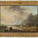 Johann Alexander Thiele, Art des. Flusslandschaft mit Schloss - фото 2