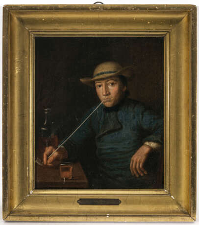 Johann Kölla, zugeschrieben. Geigenspieler - Pfeifenraucher - фото 3