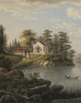 Johann Rudolf Bühlmann. Kindli Kapelle bei Gersau am Vierwaldstättersee