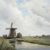 Auguste (Louis Auguste) Veillon. Holländische Landschaft - фото 1